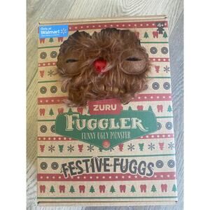 ZURU Fuggler Funny Ugly Monster Festive Fugs Brown Reindeer
